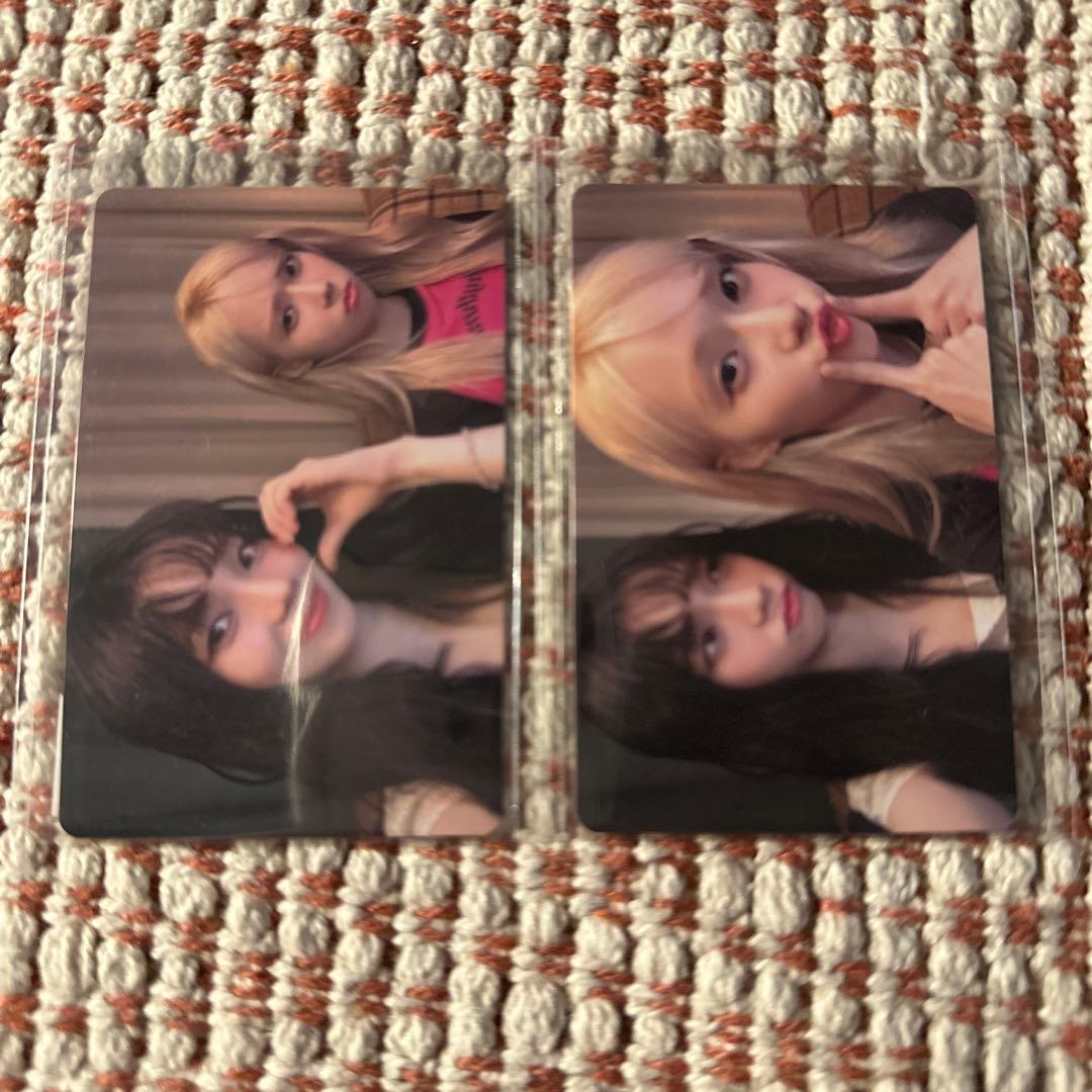 aespa armageddon ワーナー ユニットトレカ 2種セット