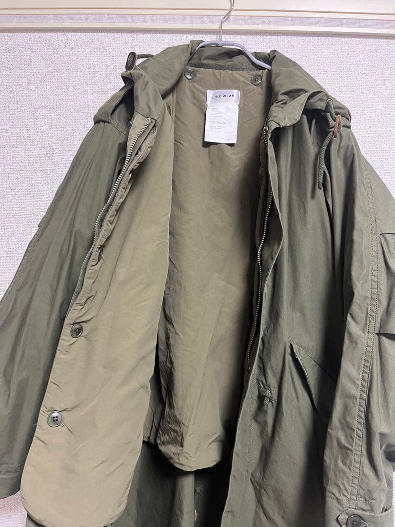 YAECA ヤエカ LIKE WEAR モッズコート　34