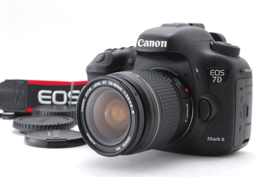 ☆元箱付き☆キャノンCanon EOS 7D Mark II レンズセット#30