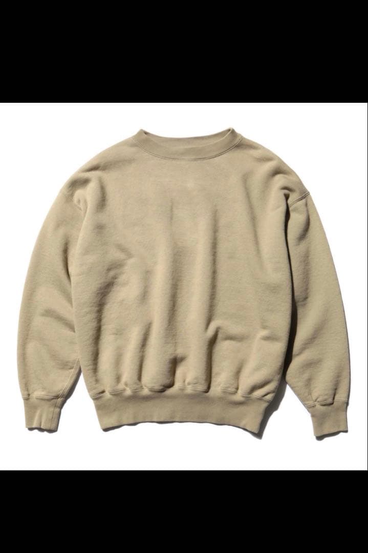 AURALEE BACK WOOL SWEAT BIG P/O サイズ３
