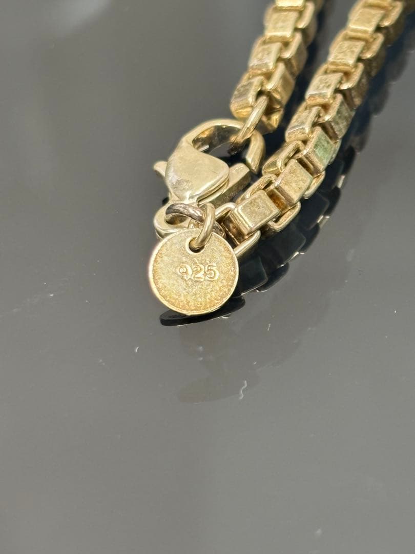 Tiffany & Co. 925シルバー アンクレット 約18.5cm