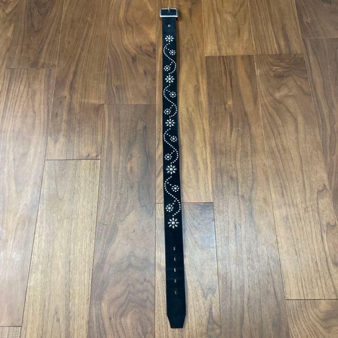 希少美品HTC フラワーシルバースタッズ スタンダードカリフォルニア スエード