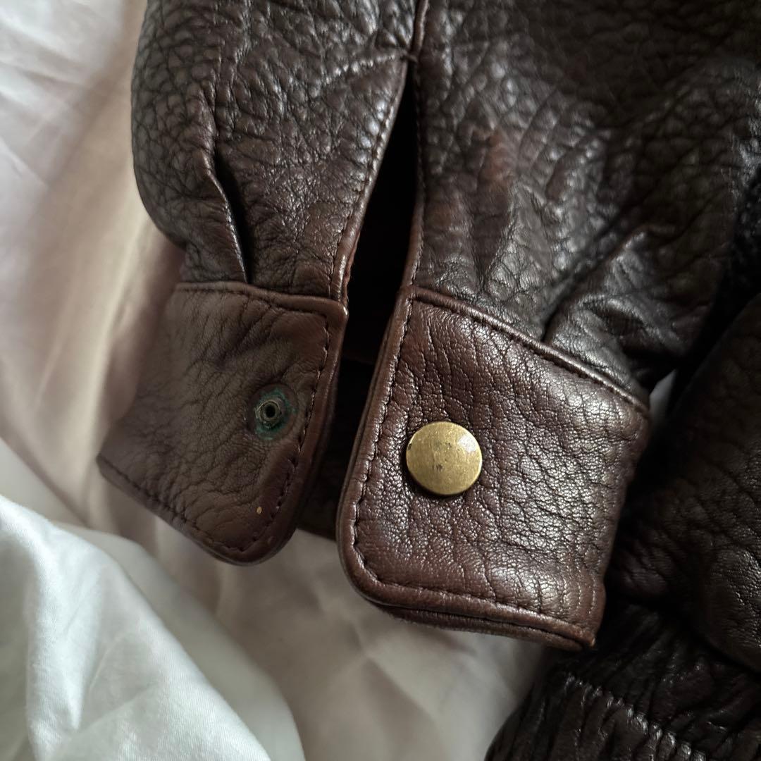 【90s】Swinger レザー ボンバージャケット 本革 A-2 ラムレザー