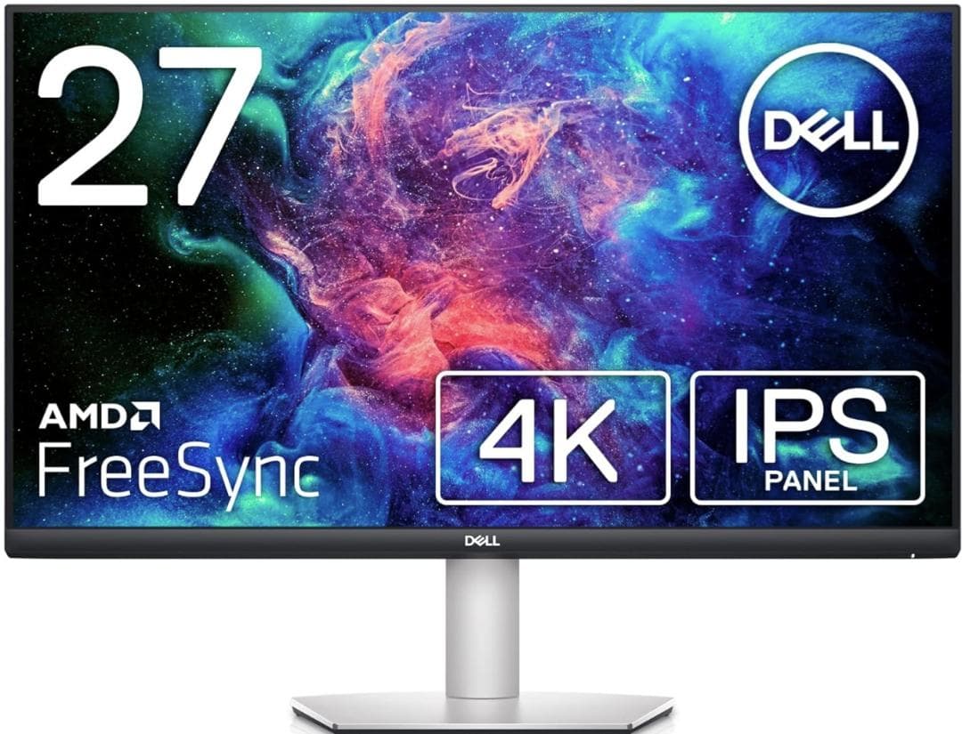 Dell S2721Q　27インチ 4Kモニター