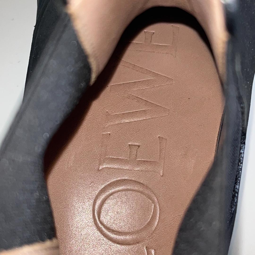 LOEWE ロエベ フィールド チェルシーブーツ サイズ36 保存袋つき 黒