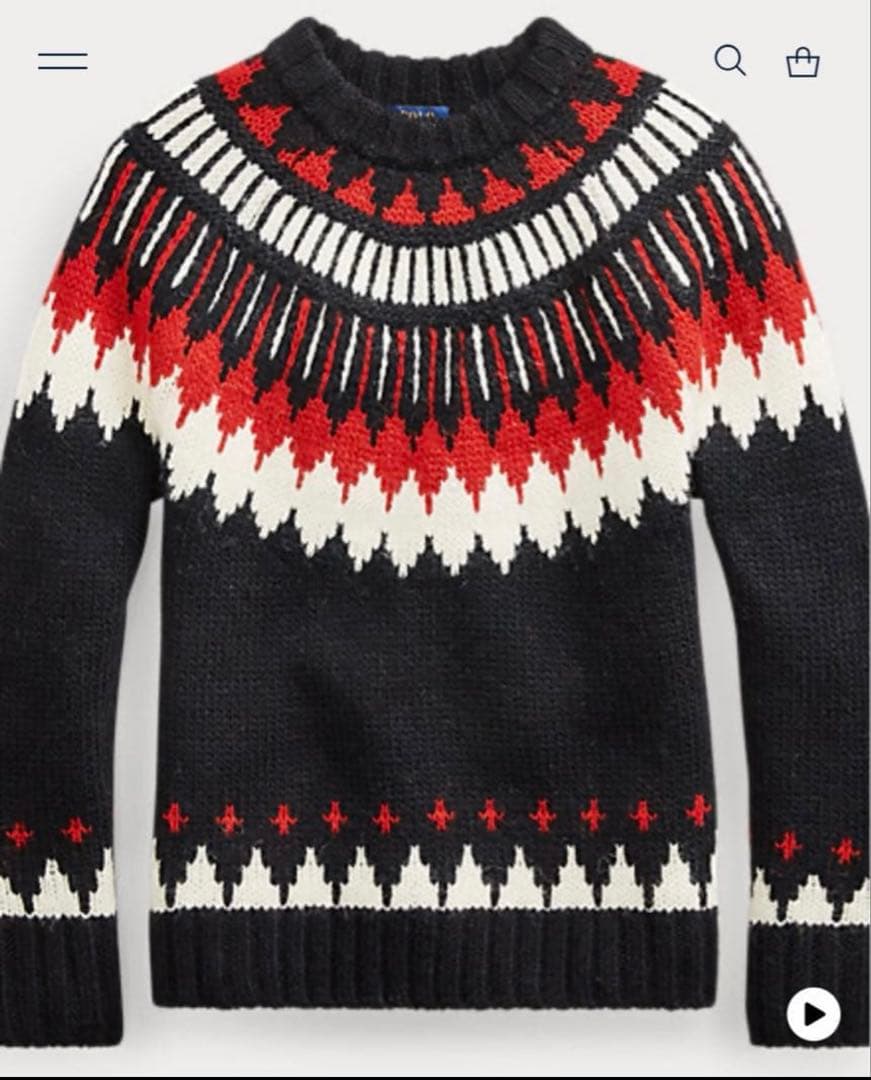 【美品】ラルフローレン ニット Ralph Lauren