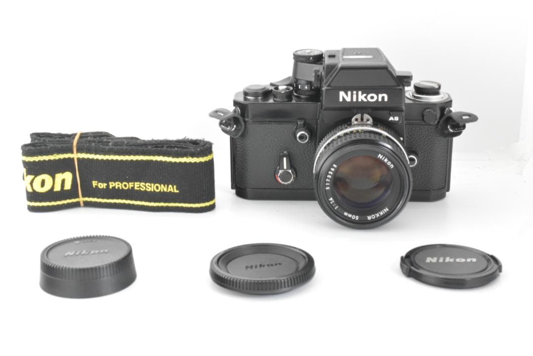 ニコン F2 AS 35mm フィルムカメラ + Ais 50mm f/1.4