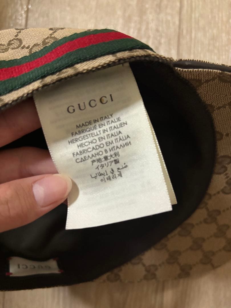 美品 GUCCI帽子