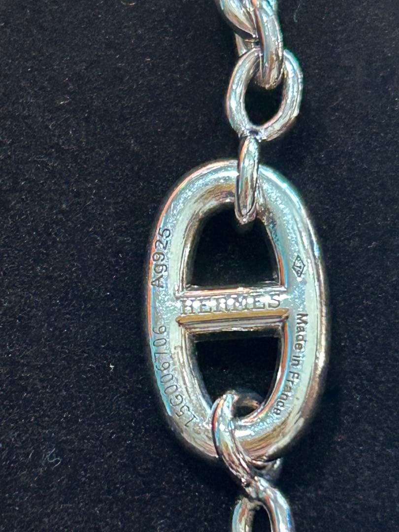 エルメス　ネックレス　ネックレス ファランドール80 シェーヌダンクル