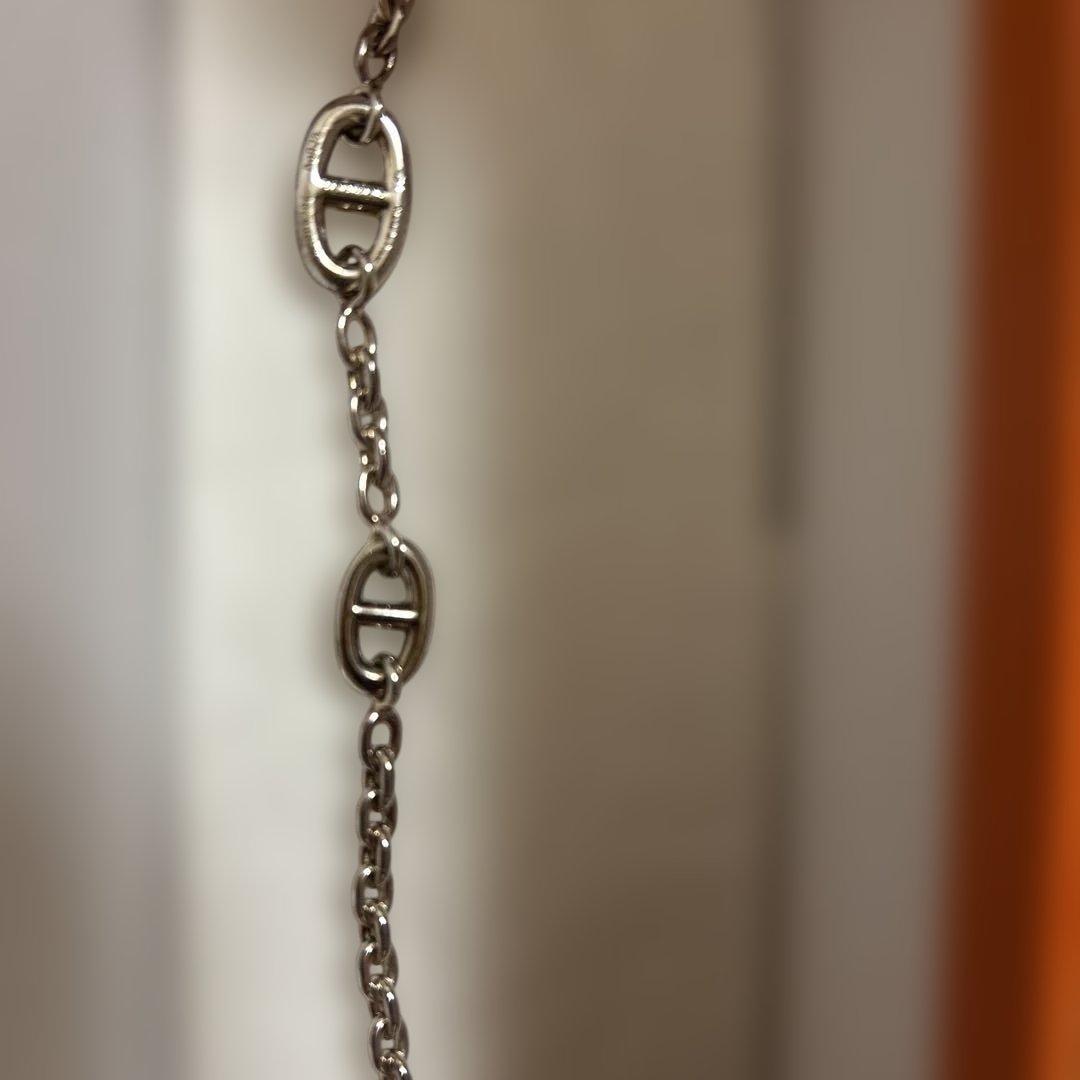 エルメス　ネックレス　ネックレス ファランドール80 シェーヌダンクル