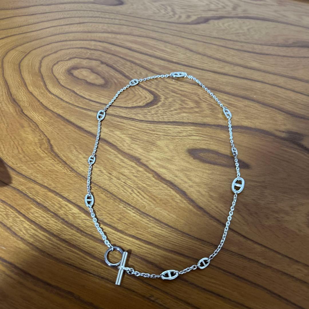 エルメス　ネックレス　ネックレス ファランドール80 シェーヌダンクル