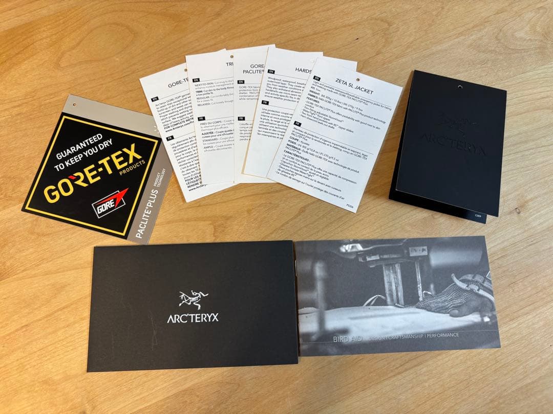 ARC'TERYX ZETA SLジャケットGORE-TEX