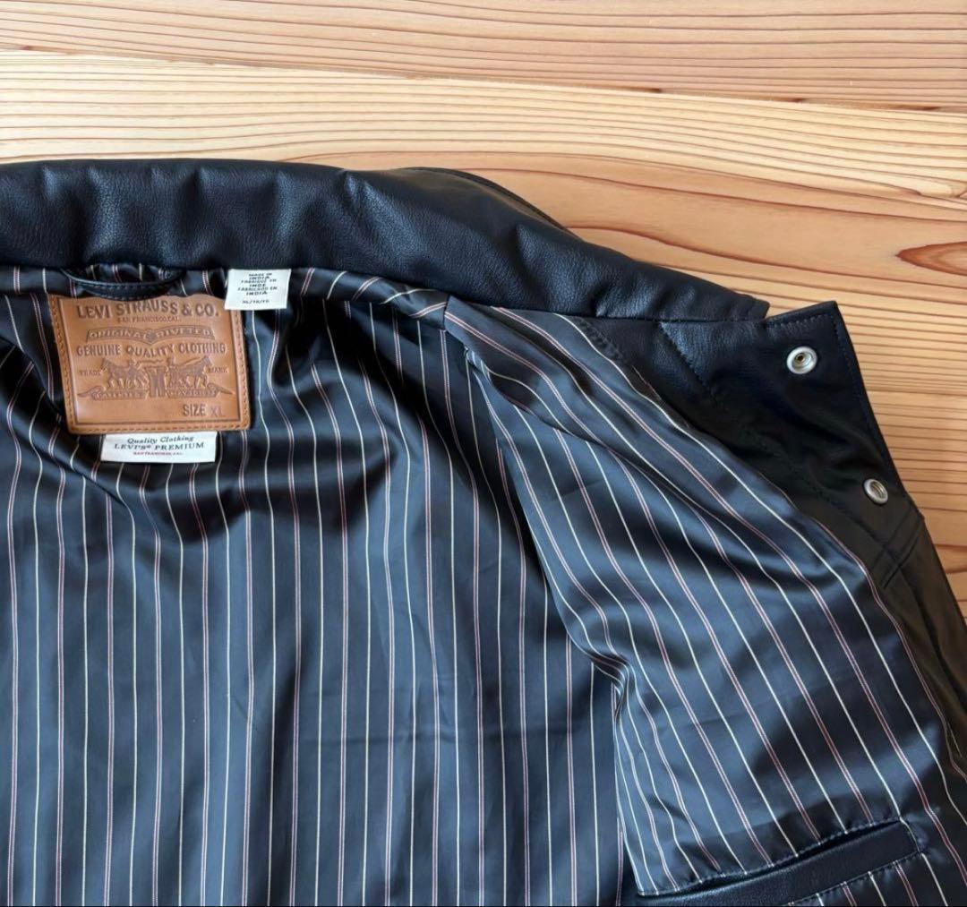 ジャケット・アウター LEVI'S JP Limited Leather Trucker Jacket