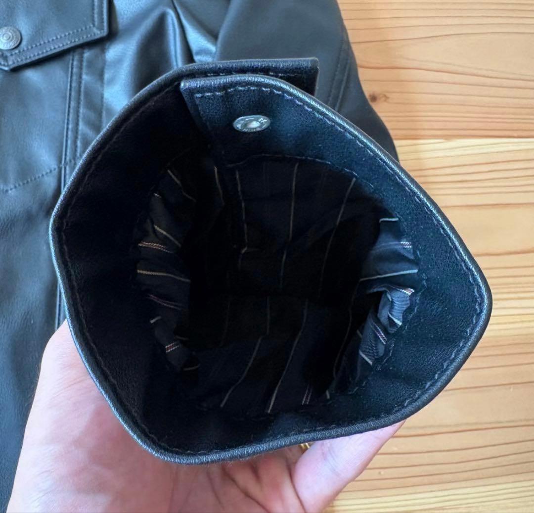 ジャケット・アウター LEVI'S JP Limited Leather Trucker Jacket