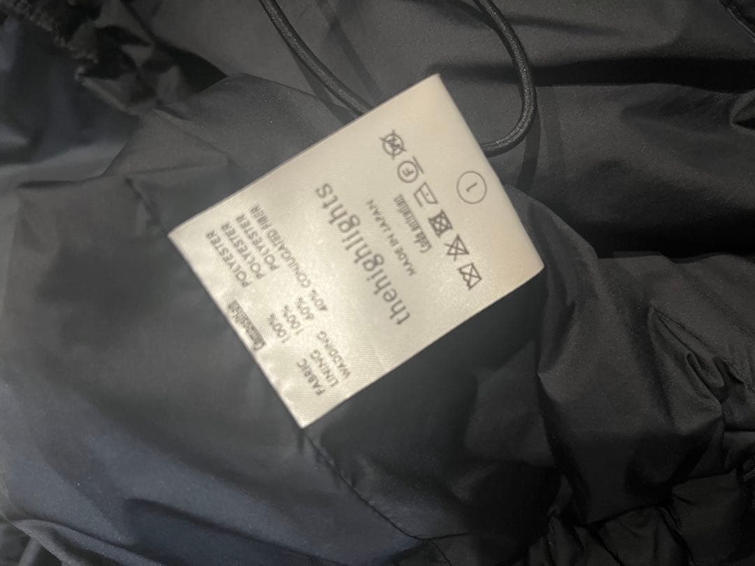 thehighlights ザハイライツover アノラックパーカー　ブラック