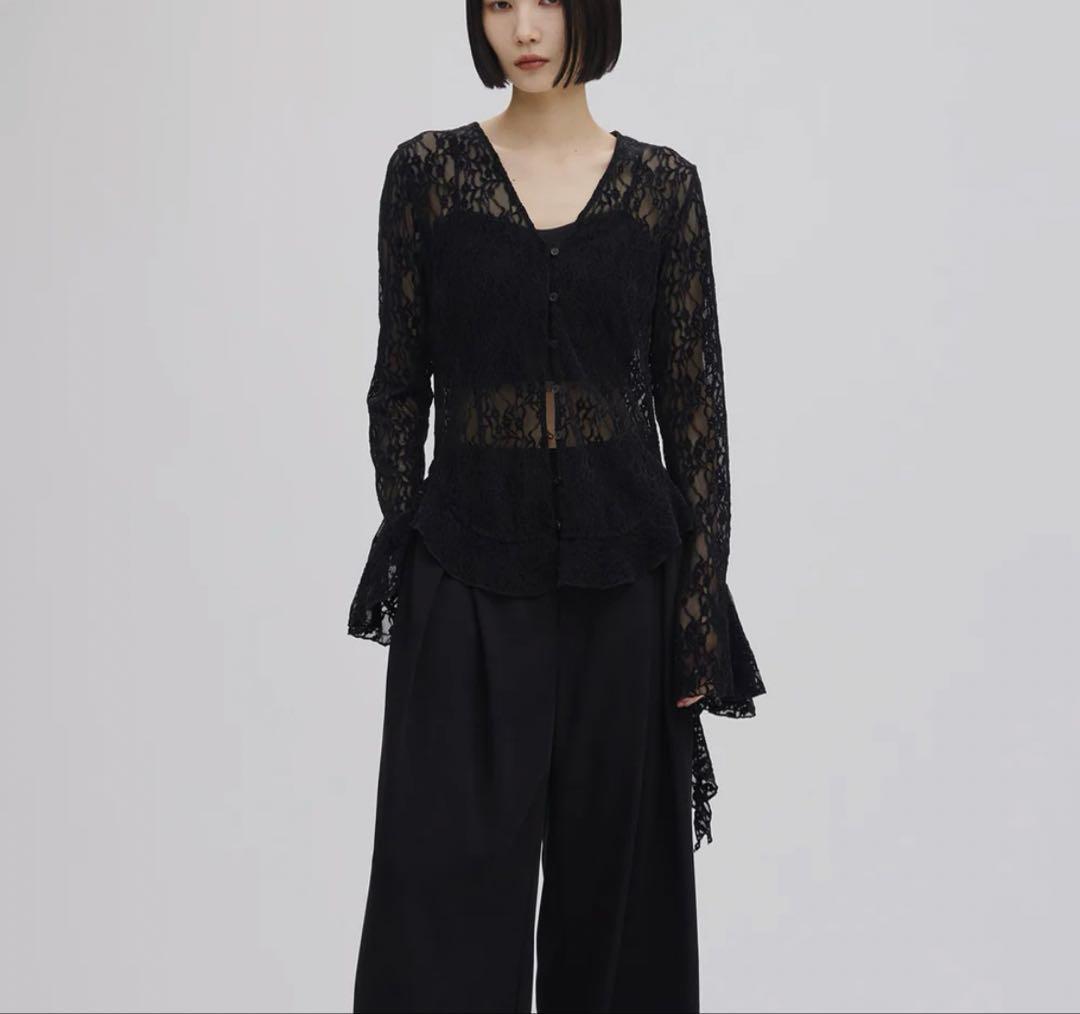 ぷ*ん様 UND 2WAY CUT LACE FRILL TOP aneri ブ