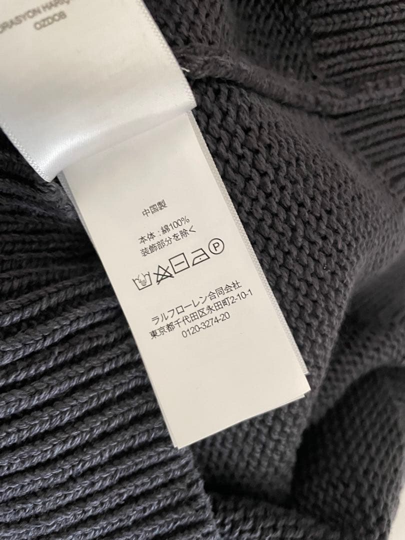 定価：43000円セーター ニット ガーメントダイド コットン セーター メンズ