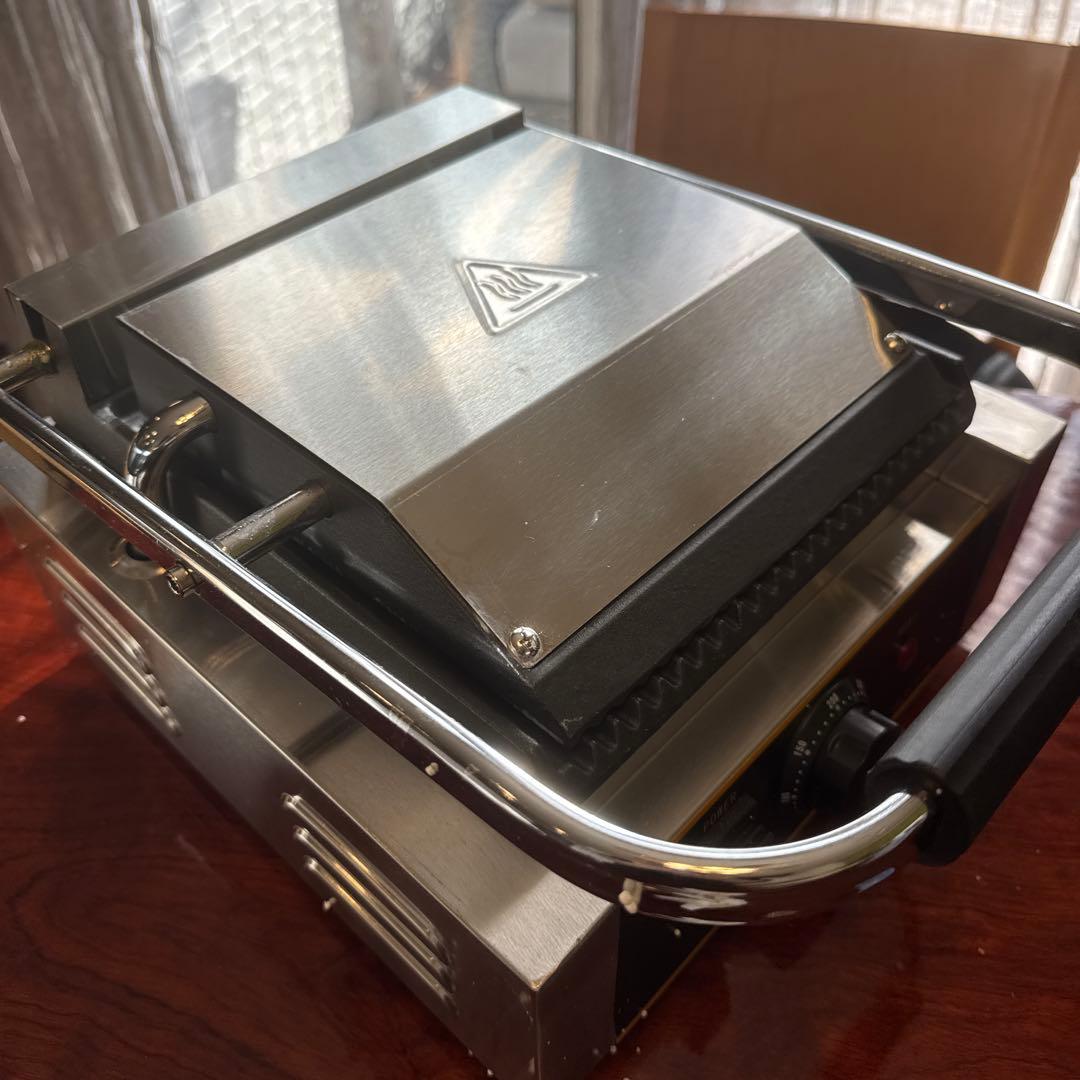 【今だけ格安/業務用】ステンレス ホットサンドメーカー 温度調整機能付き