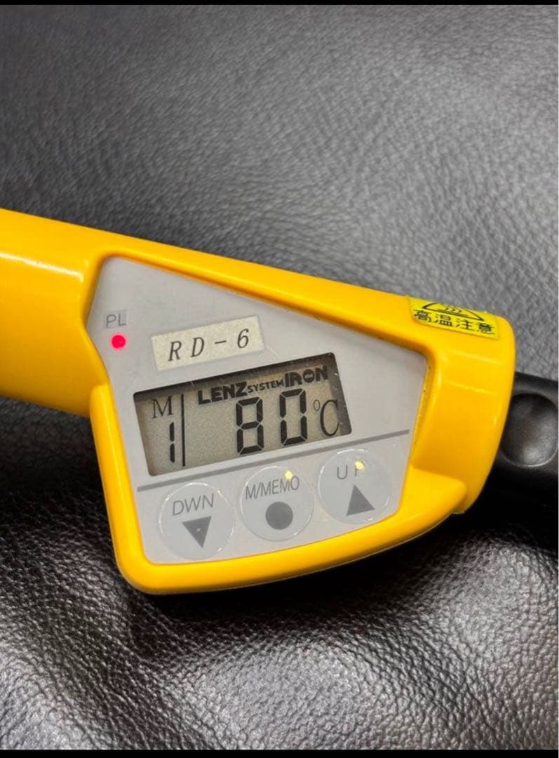 超美品　LENZ 【 RD-6】レンツアイロン元巻き丸6㎜ 理容アイロン