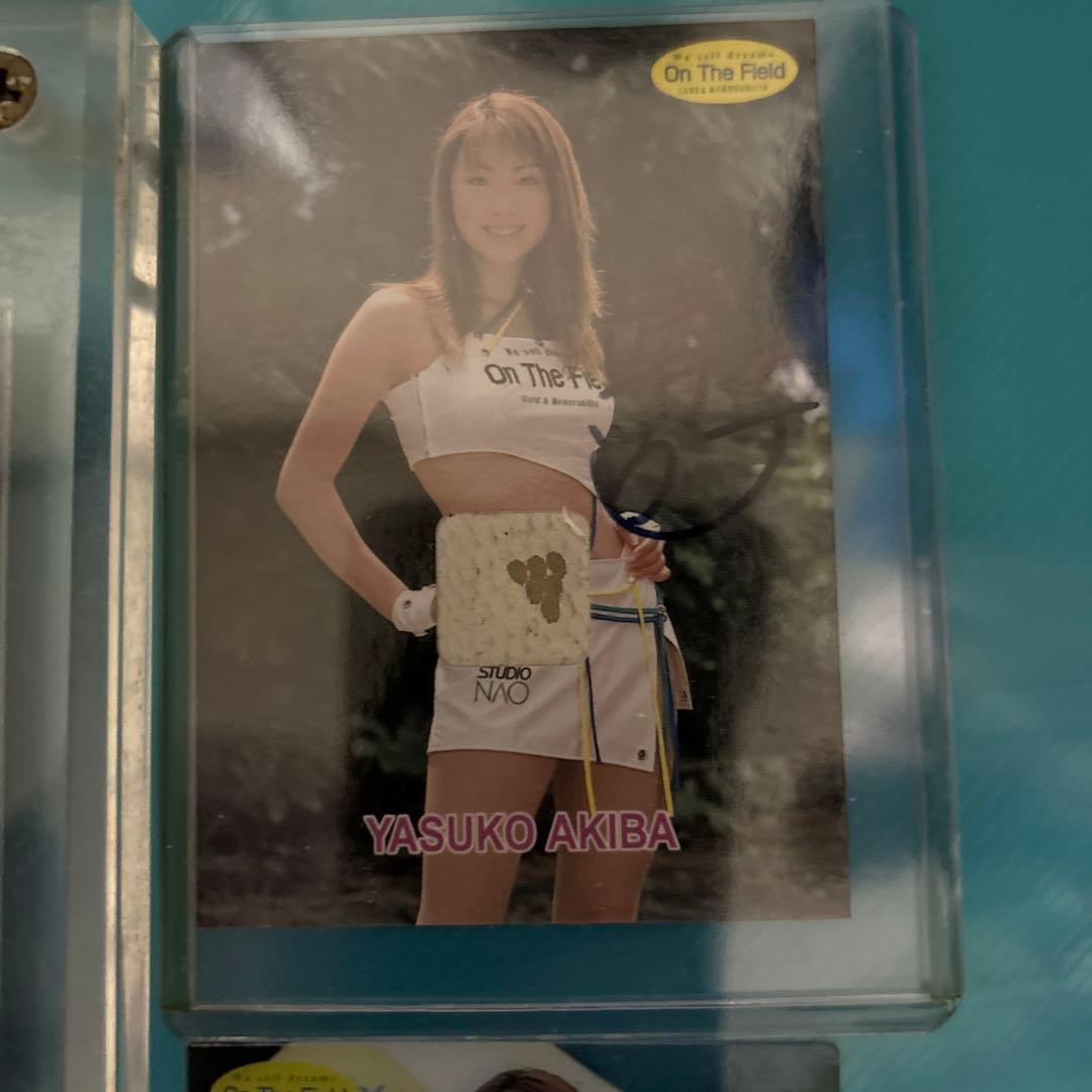 元女子高生レースクィーン秋葉靖子レアトレカセット