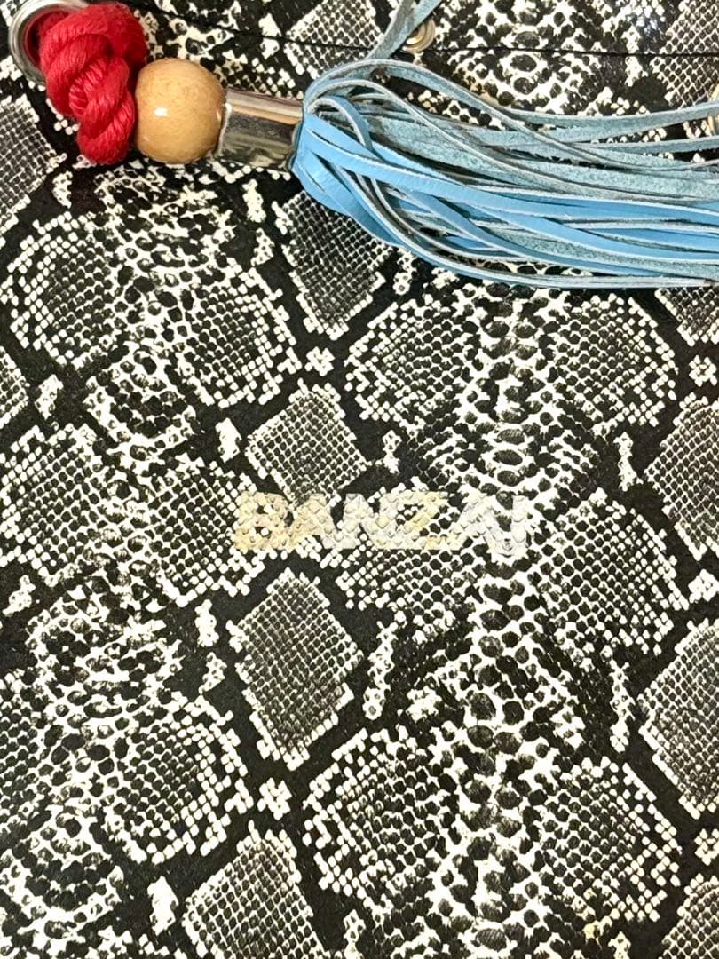 希少 渋谷龍太 BANZAI ヘビ柄 トートバッグ 限定品