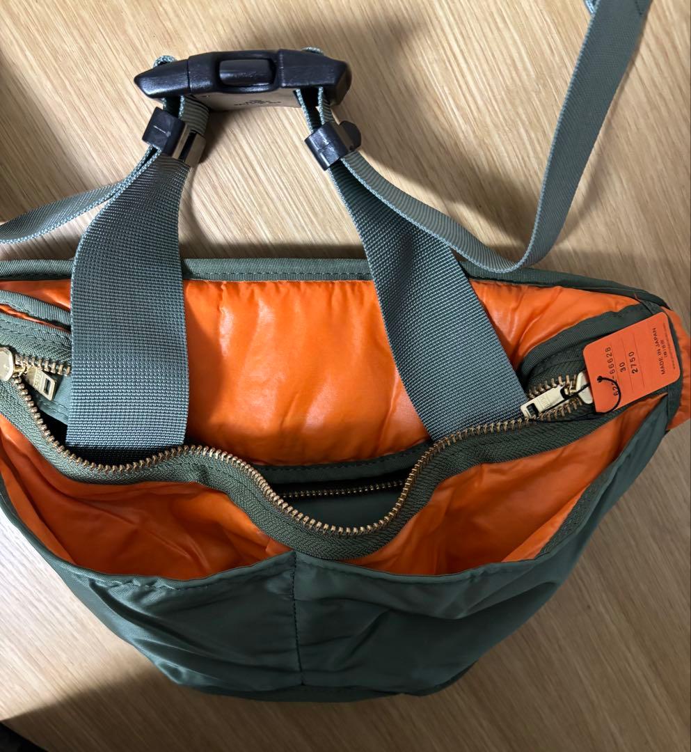 【新品/入手困難】PORTER タンカー　ボディバック　ウェストポーチ　グリーン