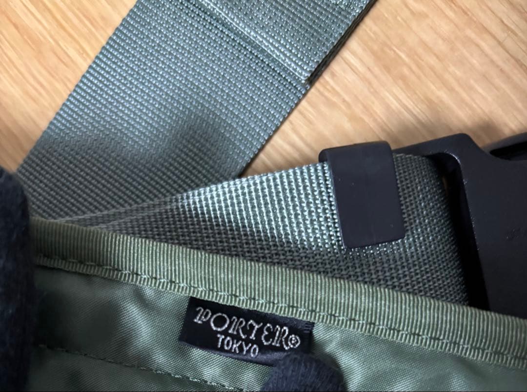 【新品/入手困難】PORTER タンカー　ボディバック　ウェストポーチ　グリーン
