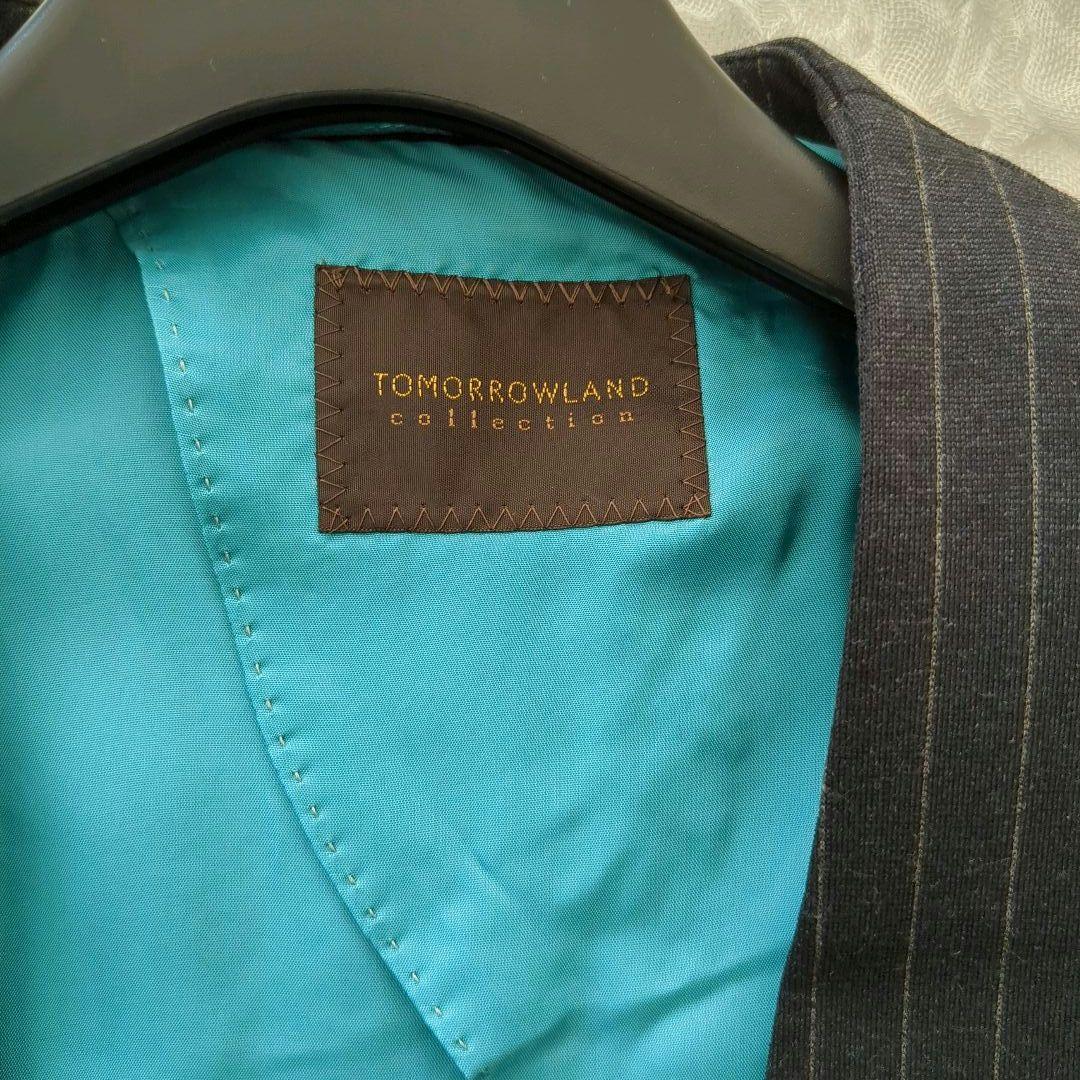 美品　トゥモローランドコレクション　スーツ　ジャケット　パンツ　36.38　伸縮