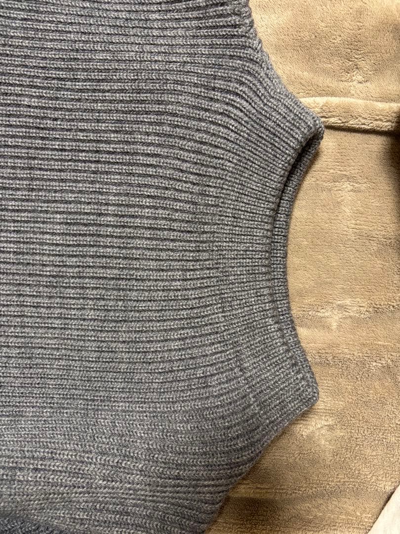 ANDERSEN-ANDERSEN グレー 5Gニット サイズM