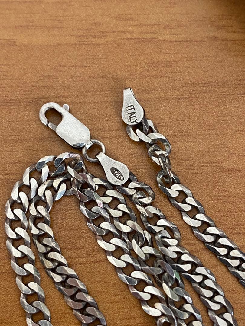 シルバー スカルペンダント ネックレス　925