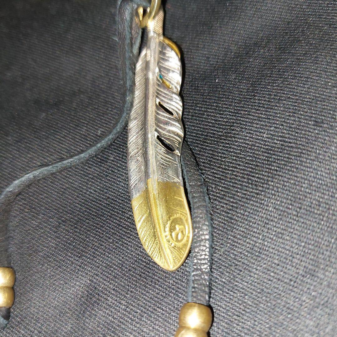 ターコイズ フェザーネックレス キムタク