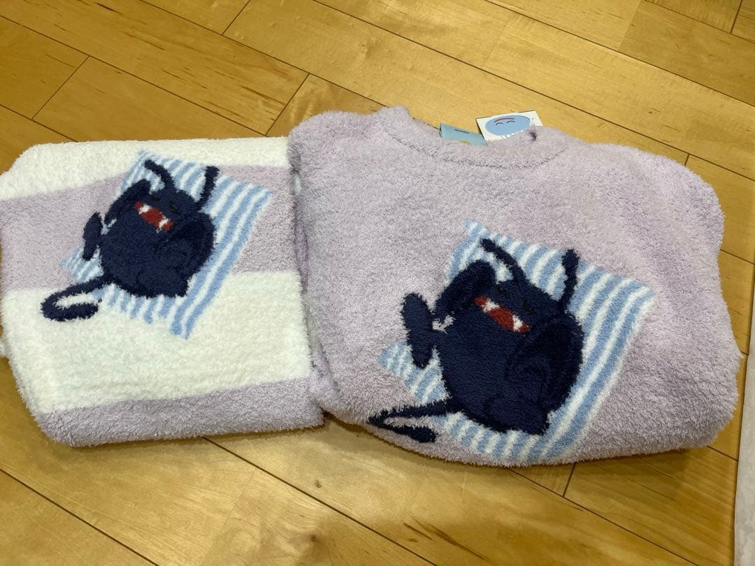 ジェラピケ×ドラクエ ベビモコ プルオーバー&ボーダー ロングパンツ ドラキー