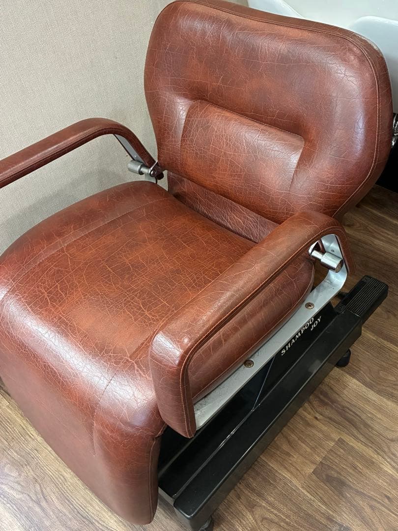 SHAMPOO JOY 椅子 ブラウン