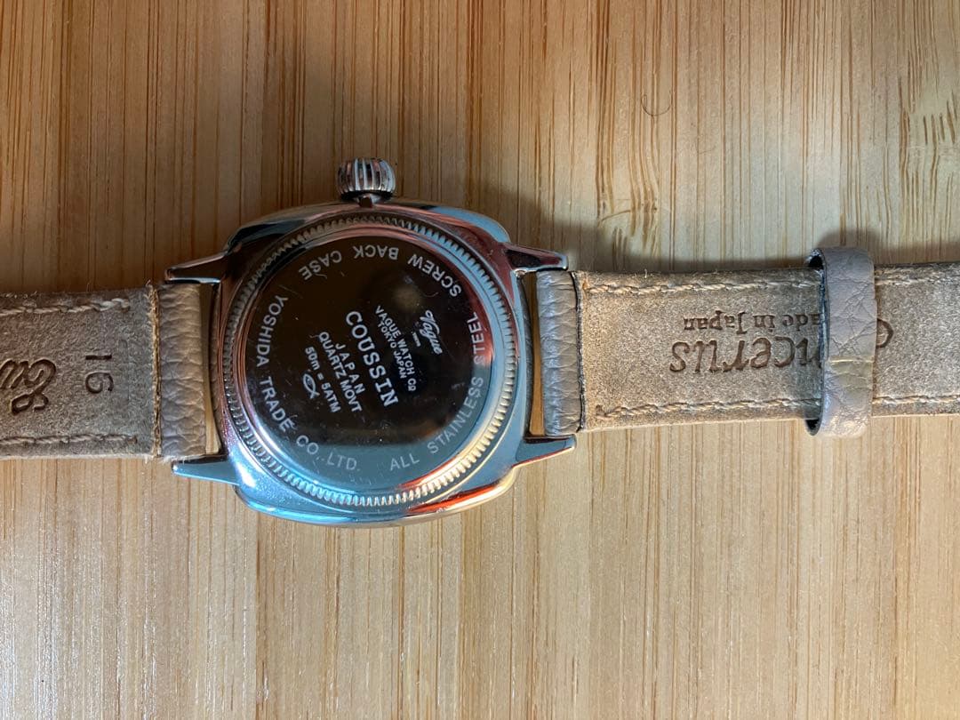 美品 VAGUE COUSSIN 時計 ユニセックス 1LDK