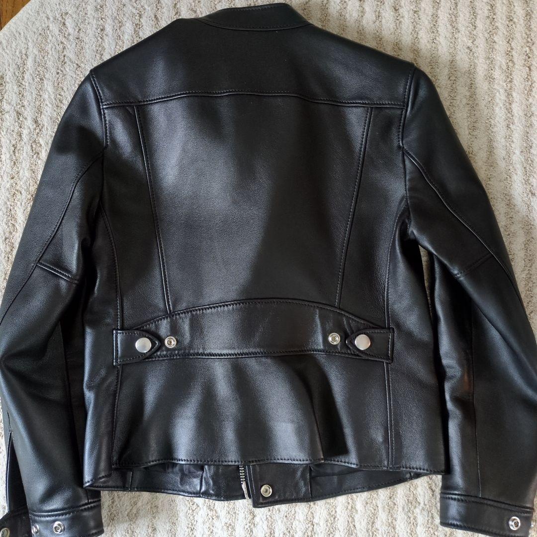 COACH シングルライダースジャケット