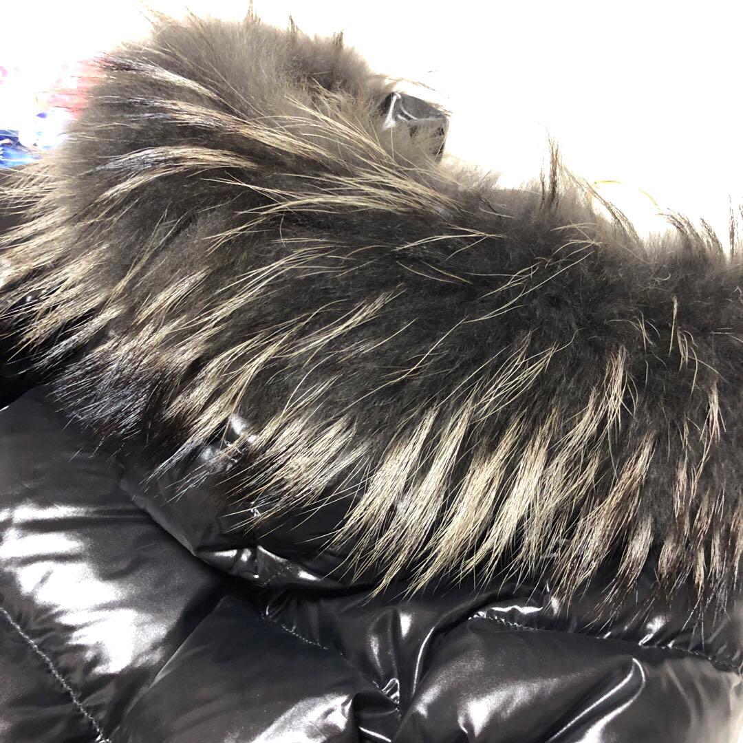 ジャスミン様　デュベティカ　ダウンコート　Corcira　ラクーンファー　黒