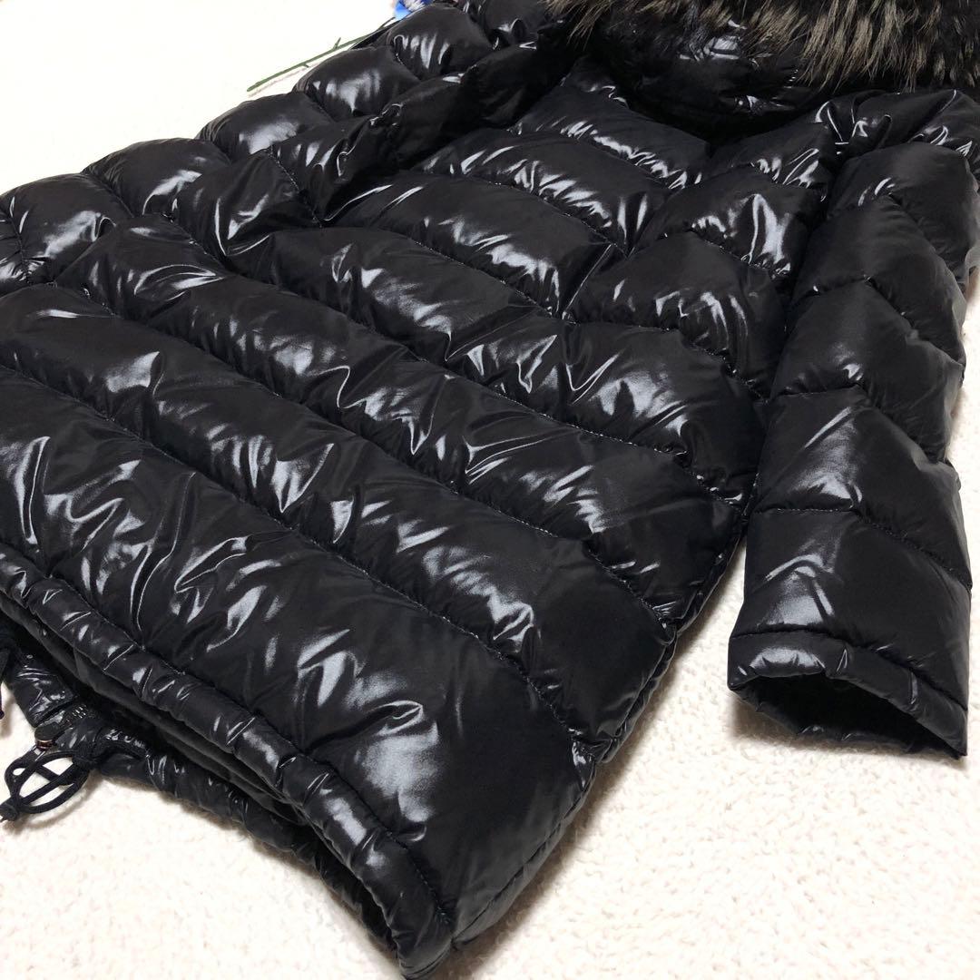 ジャスミン様　デュベティカ　ダウンコート　Corcira　ラクーンファー　黒