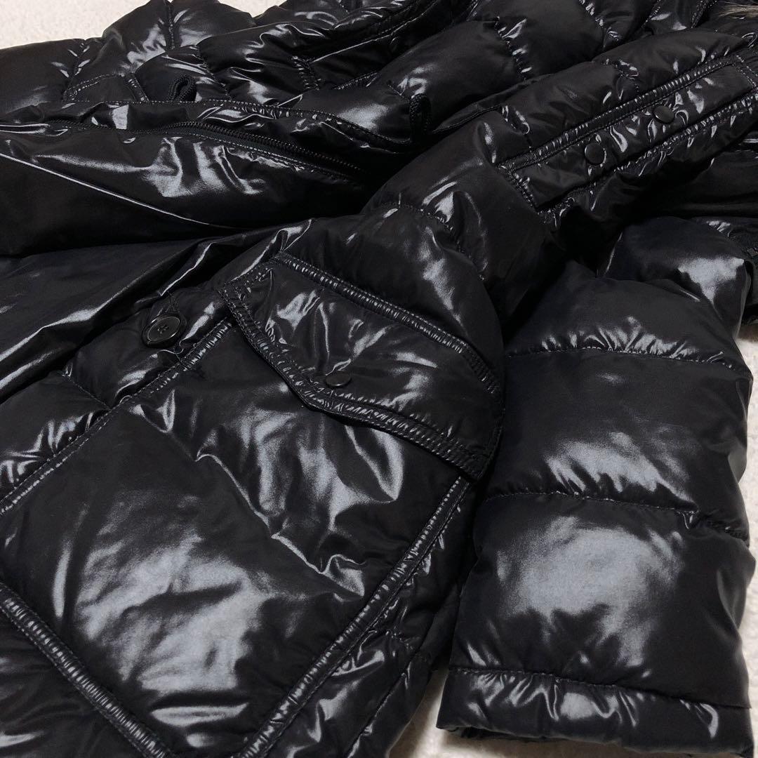 ジャスミン様　デュベティカ　ダウンコート　Corcira　ラクーンファー　黒