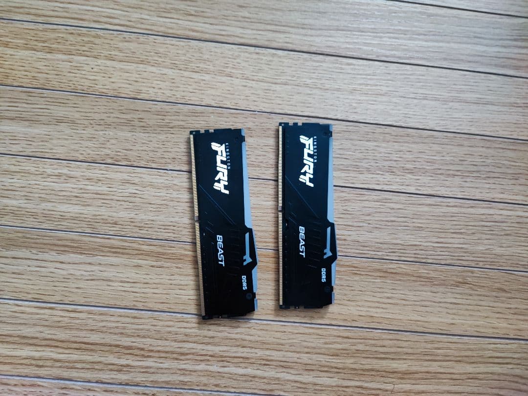 kingston FURY Beast DDR5メモリ 16GB(2×8GB)