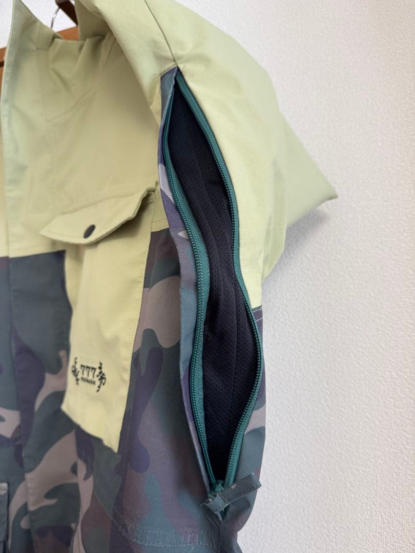 777 NOMADIK スノーボードウェアジャケット　L