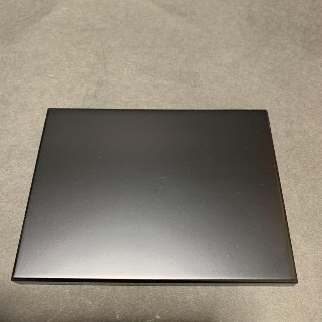 ガラス作家 ノグチミエコ ガラスペーパーウェイト 赤富士