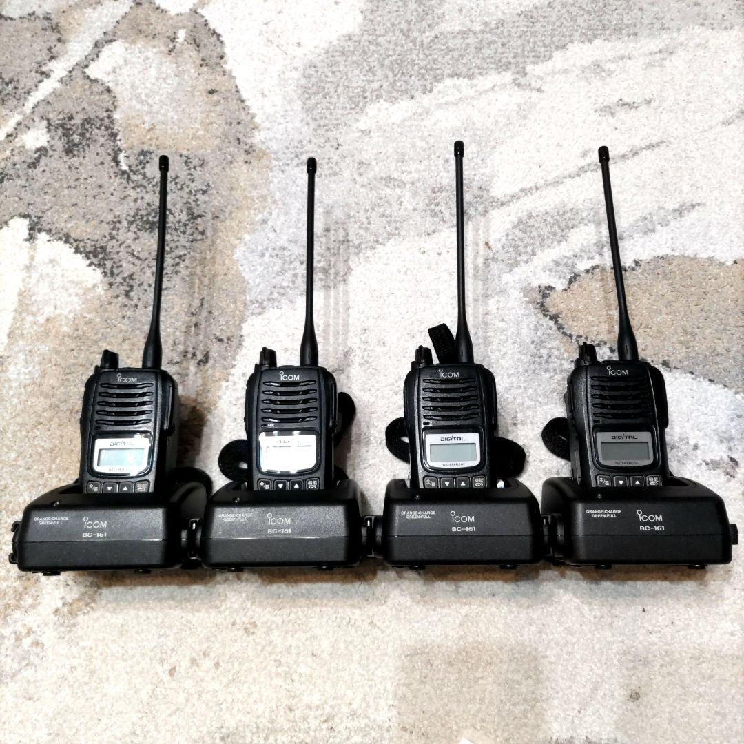 携帯型デジタル簡易無線機 4台セット