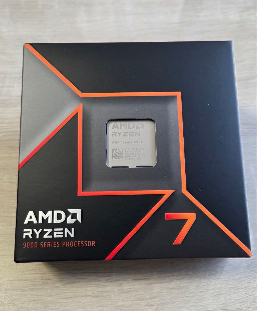 中古 AMD Ryzen 7 9700X 国内正規品