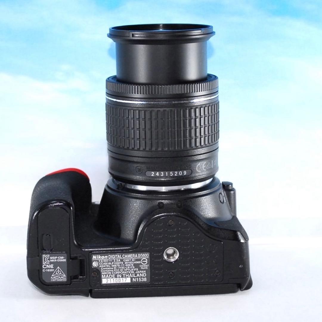 シリーズ最新機種❤️Nikon D5600❤️Wi-Fi搭載✨高画質✨おまけ付き✨