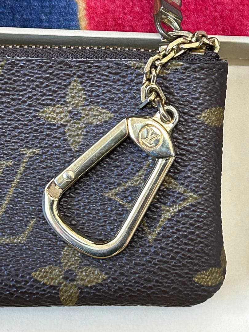 (未使用に近い)ルイヴィトン カードキーケース ポシェット・クレ