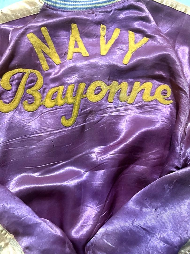 【雰囲気抜群】 50s〜60s ALLWEATHER サテンジャケット