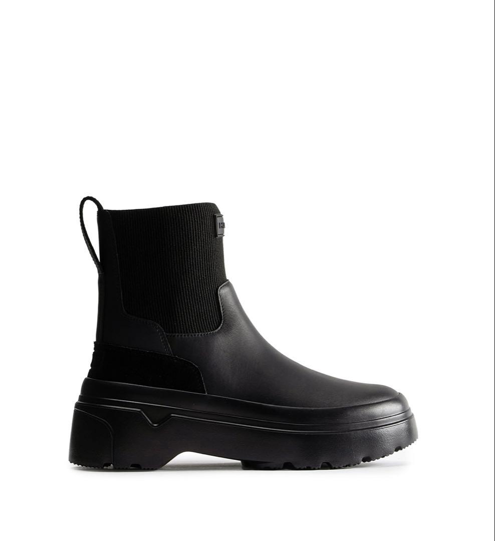 最小値下げ　ハンター　レインブーツ　レディース　23センチ　美品