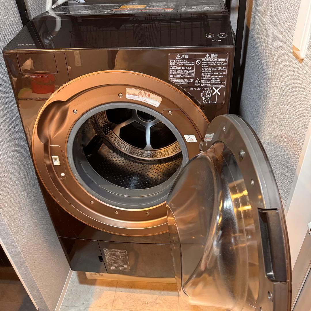 東芝　右開き マジックドラム　ドラム式洗濯乾燥機　TW-117X5R