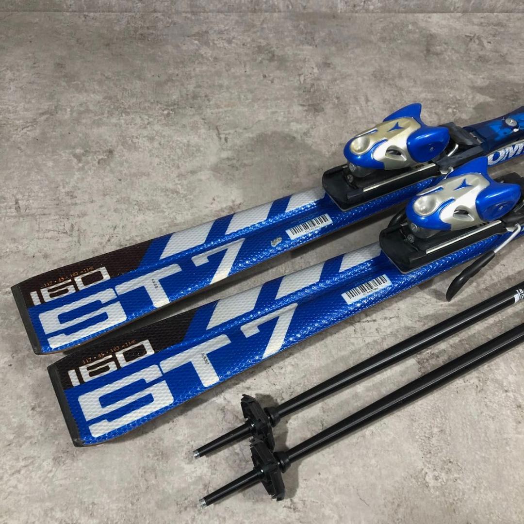 人気 ATOMIC アトミック ST7 スキー 160cm フルセット 即乗り