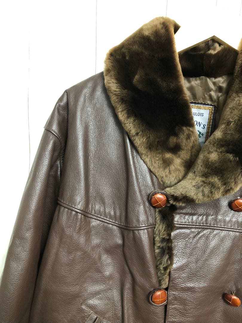 90s ERIKSON'S エリクソンズ レザージャケット フランス製